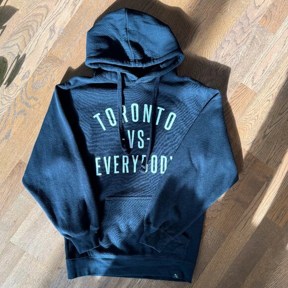 Toronto vs Everybody' Peace Collective Black Hoodie - Size: Small UNISEX - Picture 2 of 11